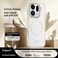Coque de protection transparente à revêtement d'huile de qualité supérieure pour OPPO X9 Pro, ultra douce, ergonomique, longue durée, de haute qualité