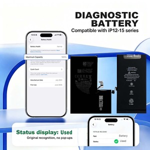 Batería de Diagnóstico de Alta Capacidad para <span class=keywords><strong>12</strong></span>-15, 3400mAh 5200mAh, Sin Mensaje de Pieza Desconocida, Sin Mensaje de Pop, 100% Saludable, Batería de Repuesto - Product Image 3