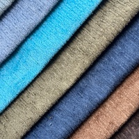714 # Tissu d'ameublement en velours pas cher, tissu en velours bleu marine, tissu en velours brossé pour canapé marocain