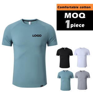 T-shirts personnalisés fiables et bon marché avec technologie de séchage rapide pour hommes T-shirts de fitness à la mode et confortables - Product Image 6