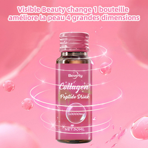 <span class=keywords><strong>Beverly</strong></span> Bebida de Colágeno y Péptidos 10000mg |   Soporte para Piel, Cabello y Uñas |   Suplemento de Belleza Bucal 30ML*8 piezas - Product Image 2