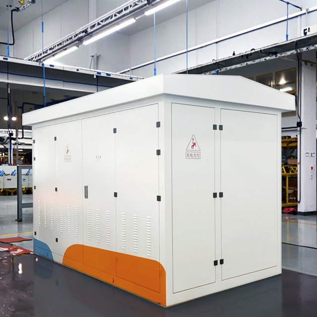 33Kv/0.4Kv 15kv 100kva 500Kva Compact European Style Box Distribution Transformer Substation E-house RMU Substation