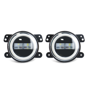 ไฟตัดหมอก LED คิเดวิน ขนาด 4 นิ้ว เลนส์คู่ ทรงกลม สีขาวเหลือง สำหรับรถออฟโรด กำลังไฟ 55 วัตต์ ความสว่าง 6000 ลูเมน แรงดันไฟฟ้า 12-36 โวลต์ - Product Image 5