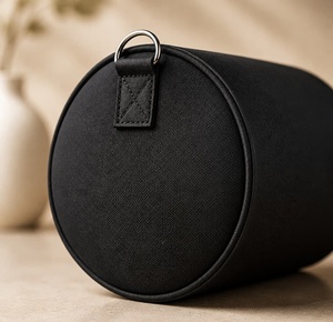 Bolsa de Lona Negra para Viaje OEM ODM, con Logotipo Personalizado Impreso, Gran Capacidad, Cierre de Cremallera, Bolsa Deportiva para Gimnasio - Product Image 3