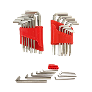 Supply Hardware Tools Medium Length Matte Hexagonal <b>Socket</b> Wrench Set for L-shaped Wrench with Imperial Metric <b>Screws</b> - Product Image 3