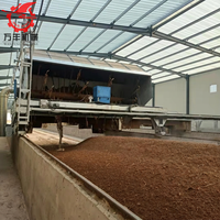 Tourneur de compost automatique sur chenilles pour engrais organique – Prix compétitif