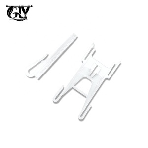 Wave <strong>Curtain</strong> Accessories Butterfly <strong>Hook</strong> POM Material <strong>Curtain</strong> <strong>Hooks</strong> <strong>with</strong> Durable Adjuster-White - Product Image 4
