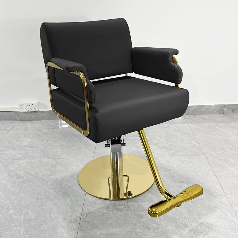 Stainless steel gold disc-black