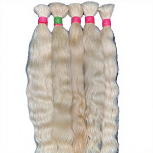 Perruque de <span class=keywords><strong>cheveux</strong></span> humains vierges bruts 613, alignés aux cuticules, blonds, de donneur unique, double tirage, mèches de <span class=keywords><strong>cheveux</strong></span> humains - Product Image 1