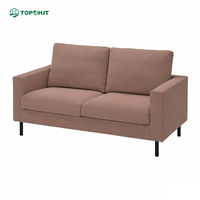 Topohut Factory - Ensemble de canapés colorés en tissu pour salon, meubles personnalisés pour projets hôteliers et d'appartements