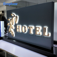 Lettres lumineuses LED moulées en acrylique pour la décoration personnalisée des magasins de détail en extérieur, CRI 90 élevé, lumière stable, fabricant de Guangzhou