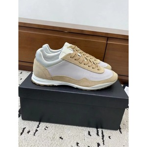 Retro Low Top Casual Sneakers Genuine Leather Upper Light Weight Breathable Cushioning <b>Soft</b> Sole Sporty Walking <b>Shoes</b> for Men - Product Image 3
