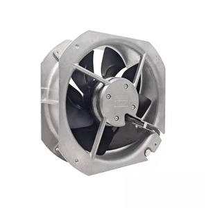 Ventilateur de refroidissement industriel W2E, moteur AC 230V, métal, usage commercial, résistant aux hautes températures - Product Image 1