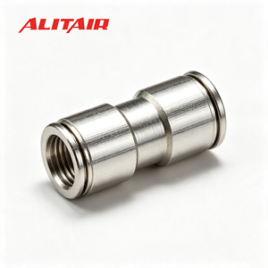 ALITAIR AMPB Raccords en laiton de type T à connexion rapide Nouveaux raccords en laiton Connecteur rapide pneumatique Raccord de tuyauterie à insertion rapide - Product Image 6