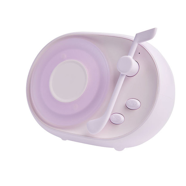 Lightweight Retro Turntable Design for Bedroom Aesthetic Portable Wireless Audio Accessory Portable Bluetooth Retro Speaker