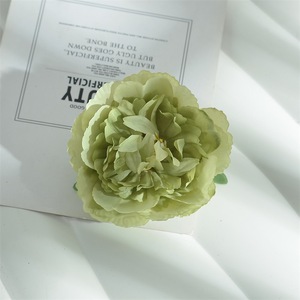 Tocado de Flores de Peonía Simuladas de 10 cm, Flor de Seda, Accesorio para el Cabello DIY, Decoración de Bodas, Kit de Materiales para Manualidades - Product Image 4