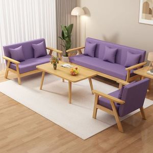 Canapé de Bureau Moderne de Luxe Style Chesterfield en Forme de L, 1 à 4 Places, Extensible, Hauteur Réglable, Mobilier Minimaliste en Tissu pour Maison et Bureau - Product Image 4