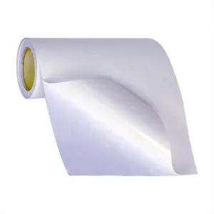 Atacado sintético auto adesiva transparente 5c PP/PE/PET/BOPP/PVC papel adesivo de Vinil para impressão material da etiqueta