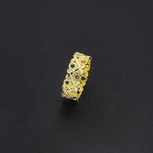 Anillos de Dedo de Latón Chapado en Oro de 24K, Estilo Clásico para Mujer, Marca JXX, Buen Precio, Venta al Por Mayor - Product Image 5