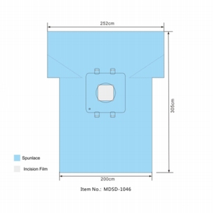 Kit Chirurgico Monouso per Cesareo EOS, Classe II, Certificato CE ISO13485, Medpurest - Product Image 6