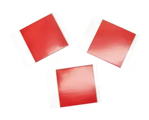 Double-Sided PET Film Tape Self-Adhesive Red Mopp Liner Waterproof Acrylic Glue