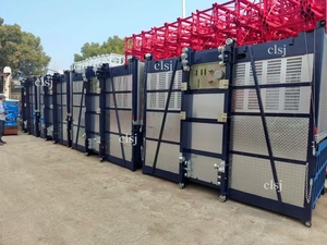 Rak dan Pinion Material penumpang rak konstruksi <span class=keywords><strong>Hoist</strong></span> dan Pinion <span class=keywords><strong>Hoist</strong></span> konstruksi vertikal Transport - Product Image 2