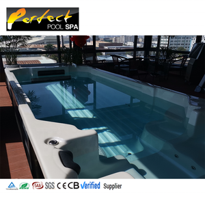 Piscina de Hidromasaje Rectangular Grande de Acrílico con Chorros de Masaje, Ideal para Proyectos de Resorts al Aire Libre, Ahorro de Energía, Duradera - Product Image 2