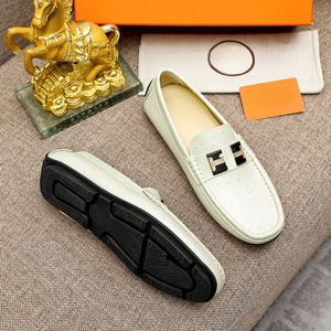 Oxford Cowhide Shoes Full-grain Upper Foamed Rubber/Latex Midsole Rubber Outsole & Fabric Lining All Seasons - Product Image 6