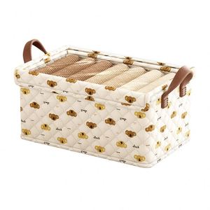 Organisateur de garde-robe Koala de dessin animé pour vêtements, organisateur de tiroirs pliable en tissu non tissé, boîte de rangement pour jeans - Product Image 1