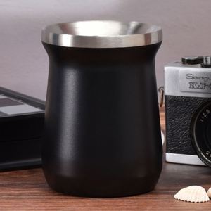 Venta al por mayor: Vaso Mate de Calabaza Natural con Aislamiento al Vacío, con Pajita y Cuchara, Diseño Clásico, Taza de Regalo - Product Image 6