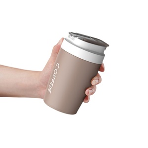 Tazza da <span class=keywords><strong>Caffè</strong></span> Isolata con Stampa 'COFFEE' da 12oz e 17oz, Coperchio a Scatto, Tazza da Viaggio in Acciaio Inox a Doppia Parete - Product Image 6
