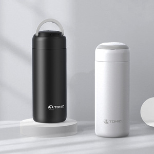 Tomic Stainless Steel Insulated Water <b>Bottle</b> 500Ml Portable Travel Cup Compact Pocket Design For Students - Product Image 1