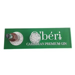 Commercial Grade <b>Bar</b> <b>Mat</b> PVC Silicone Non Slip Counter Protector Spill Proof Rub <b>Bar</b> Service <b>Mat</b> Custom Logo Available - Product Image 1