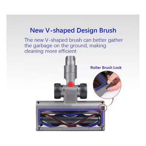 Tête de nettoyage Motorhead compatible avec les aspirateurs <span class=keywords><strong>Dyson</strong></span> V7 V8 V10 V11 V15 SV10 <span class=keywords><strong>SV12</strong></span> SV14, <span class=keywords><strong>brosse</strong></span> de sol de remplacement pour aspirateur <span class=keywords><strong>Dyson</strong></span> - Product Image 2