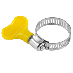 Collier de serrage en acier inoxydable Jinhongying, acier 304, poignée en plastique réglable pour tuyau de gaz et d'eau - Product Image 4