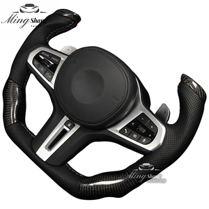 Volante Deportivo de Fibra de Carbono <span class=keywords><strong>M</strong></span> <span class=keywords><strong>Sport</strong></span> para BMW F10 F18 F30 F35 F90 F35 G01 G02 G05 G20 G30 G38 X5 X6 F01 F07 F20 F11 F22 F25 M3 M4 M5 - Product Image 3