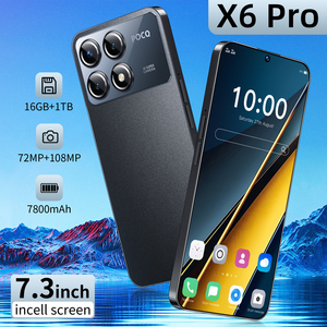 Teléfono Inteligente Android <span class=keywords><strong>X6</strong></span> Pro 5G Original de 1TB al por Mayor, Nuevo Teléfono Móvil Desbloqueado 3G y 4G a Bajo <span class=keywords><strong>Precio</strong></span> - Product Image 3