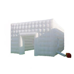 Tente gonflable géante en forme de cube, <span class=keywords><strong>noire</strong></span>, pour l'extérieur, tente de camping gonflable, imperméable, boîte de nuit gonflable avec lumière - Product Image 4