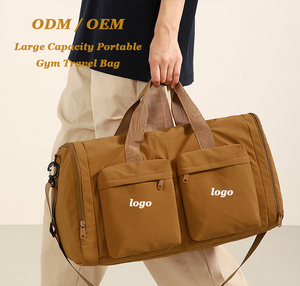 High-quality Foldable Handheld <b>Duffel</b> <b>Bag</b> Lightweight Large Capacity Travel <b>Bag</b> for Women Portable Overnight Weekender <b>Bag</b> - Product Image 2