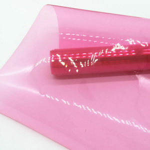 <span class=keywords><strong>Film</strong></span> transparent en PVC souple coloré, épaisseur 0,2 mm, rouleaux de plastique transparent pour utilisation extensible dans les chaussures et les vêtements - Product Image 6