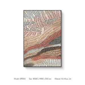 Arte Murale Decorativa con Stampa 3D di Design Trendy per Soggiorno, Accessori per Arredamento Casa, Decorazioni da Parete Incorniciate - Product Image 3