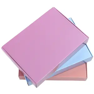 Luxury color paper box clothing cosmetic packaging christmas gift boxes