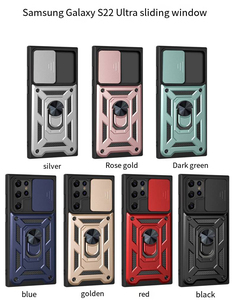 Funda Protectora para Lente de Cámara con Anillo Metálico, Cubierta Trasera Antigolpes con Ventana Deslizante para <span class=keywords><strong>Google</strong></span> Pixel 8 8Pro - Product Image 1