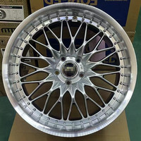 Rines de Aleación de 18 y 19 Pulgadas con Diseño de 2 Piezas Flow Forming para Sedán, Coupé, Hatchback, JDM Euro 5x114.3 5x112 5x120