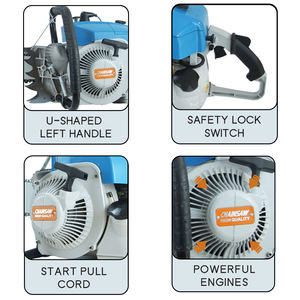 Tronçonneuse 070, moteur de tronçonneuse 105cc, tronçonneuse à essence, la machine entière n'a pas de plaque de guidage - Product Image 2