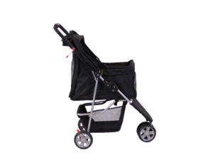 Kereta Dorong Hewan Peliharaan Portabel Lipat Berkualitas Tinggi, Nyaman, Aman, dan Tahan Lama - Product Image 5