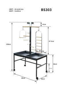 Grande <span class=keywords><strong>Cage</strong></span> à Oiseaux en Bois de 60cm, 6By5, Vol Supplémentaire, Bon Marché, à Vendre, Maison pour Animaux de Compagnie, Décoration de Mariage, Boîte à Motif Animal - Product Image 5