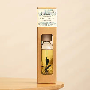 Aikun Eco Friendly Reed <b>Diffuser</b> Glass Bottle Aroma <b>Diffuser</b> Rattan Reed Stick Relaxing Fragrance for Home Spa Hotel - Product Image 1