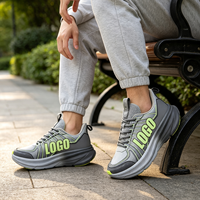 Nouvelles baskets respirantes en maille personnalisées, semelle souple, résistantes à l'usure, amortissantes, chaussures de course décontractées pour tous les jours
