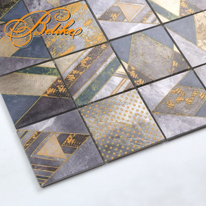 Azulejo de pared de mosaico de aluminio, diseño de fondo del mar Mediterráneo para decoración del hogar, revestimiento de paredes interiores comerciales y residenciales - Product Image 4